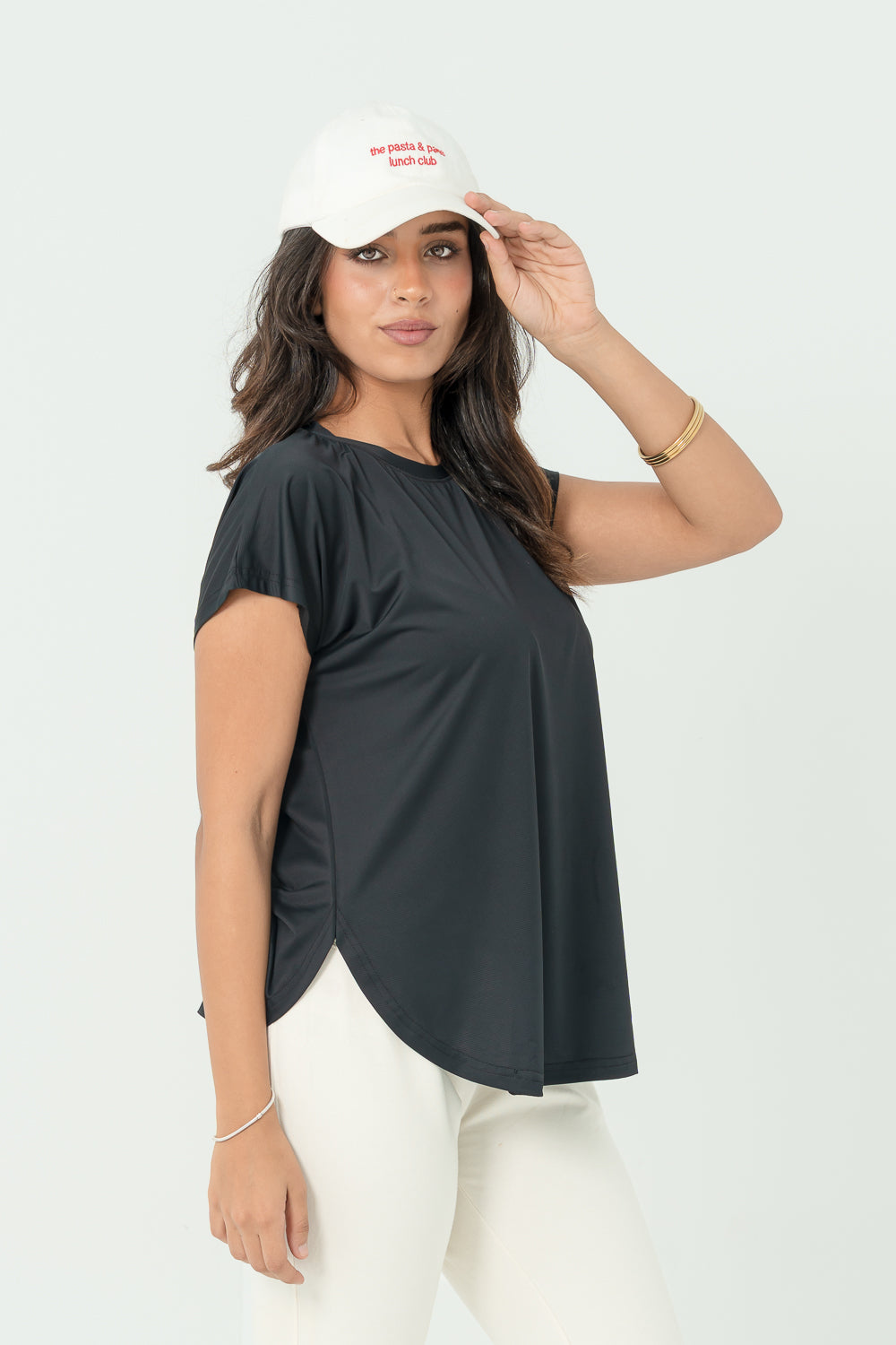 Active Modest T-Shirt - Black