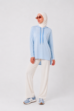 Lite hoodie – Dusty blue