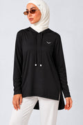 Lite hoodie – black
