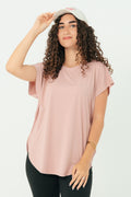 Active Modest Top - Dusty pink