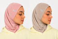 Sports Hijab ♤ ♤ Beige ,Dusty Pink ♤ ♤  ((BUNDLE))