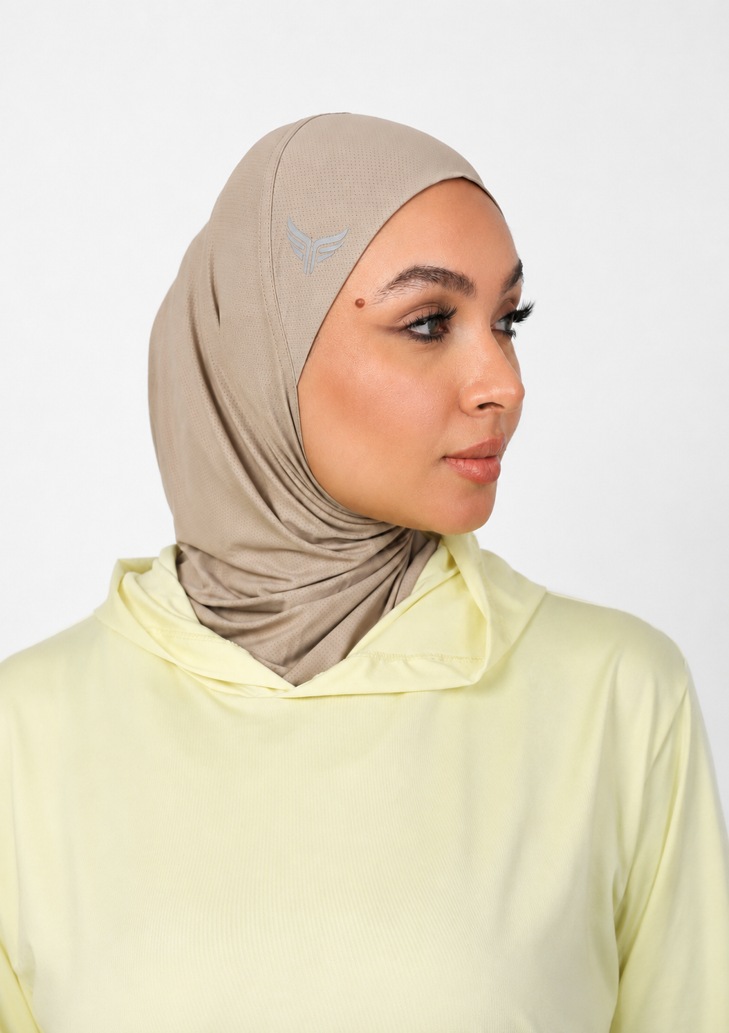 Sports Hijab ♤ ♤ Beige, Dusty Pink , Grey ♤ ♤ ((Bundle))