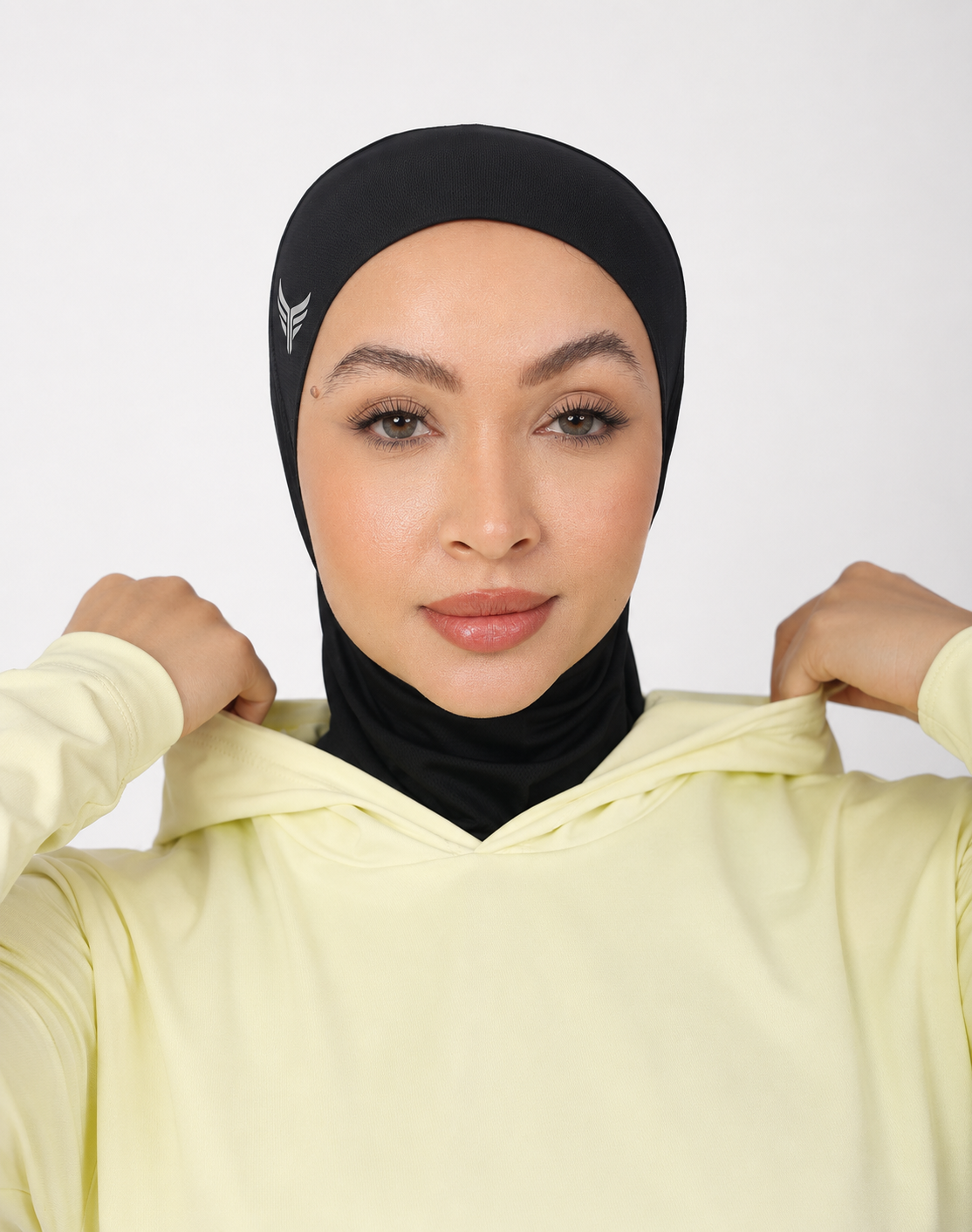 Sports Hijab Black & Blue ((Bundle))