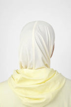 Sports Hijab - Off White , Black , Dusty Blue (Bundle)