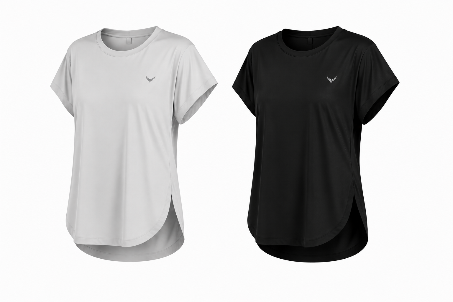 Active Sports Top  Black, Grey ((Bundle))