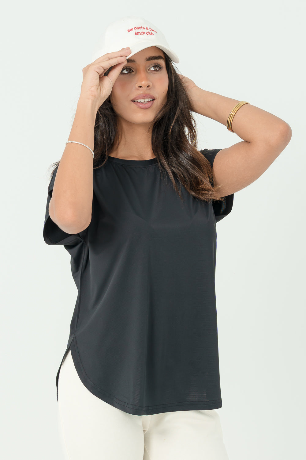 Active Modest T-Shirt - Black