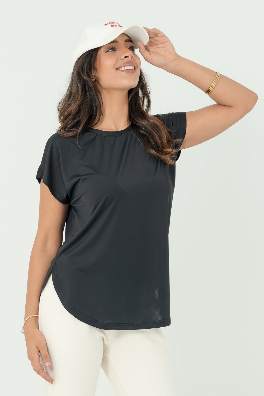 Active Modest T-Shirt - Black