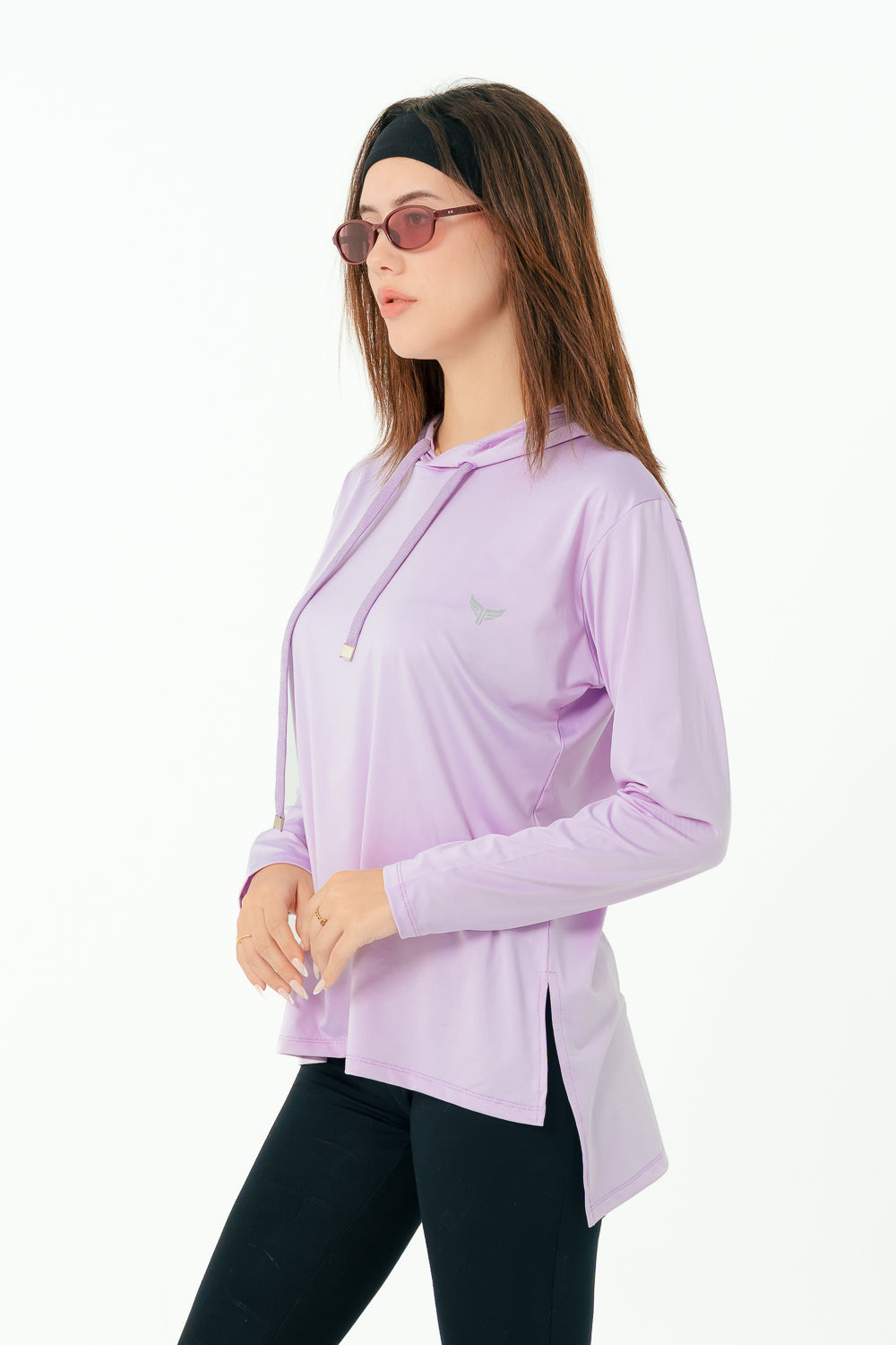 Lite hoodie – Baby blue, Soft Lavender