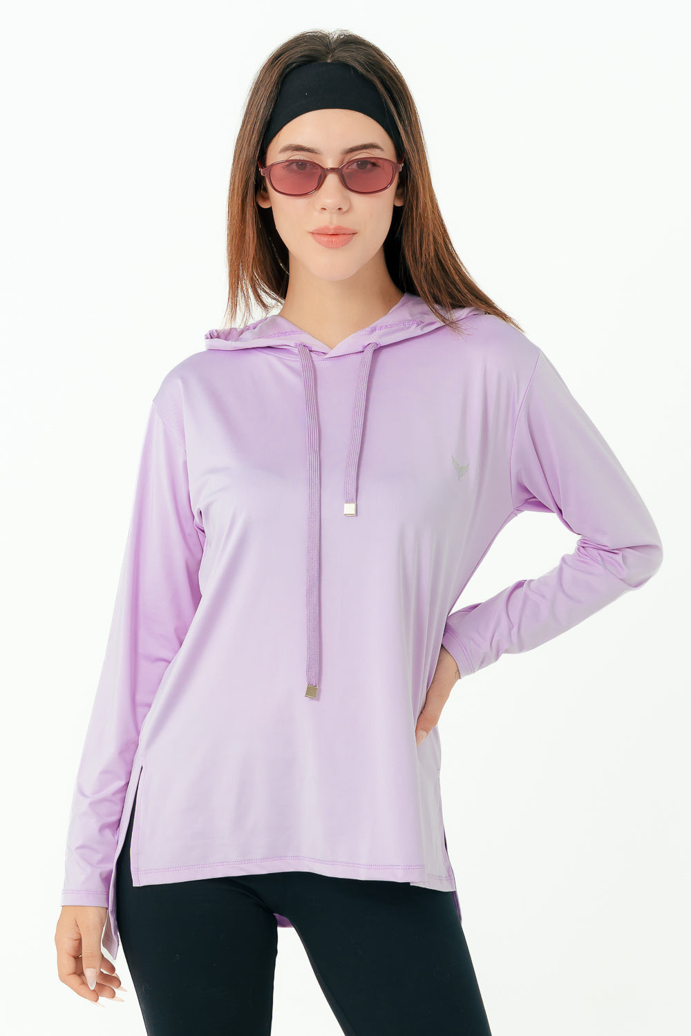 Lite hoodie – Baby blue, Soft Lavender