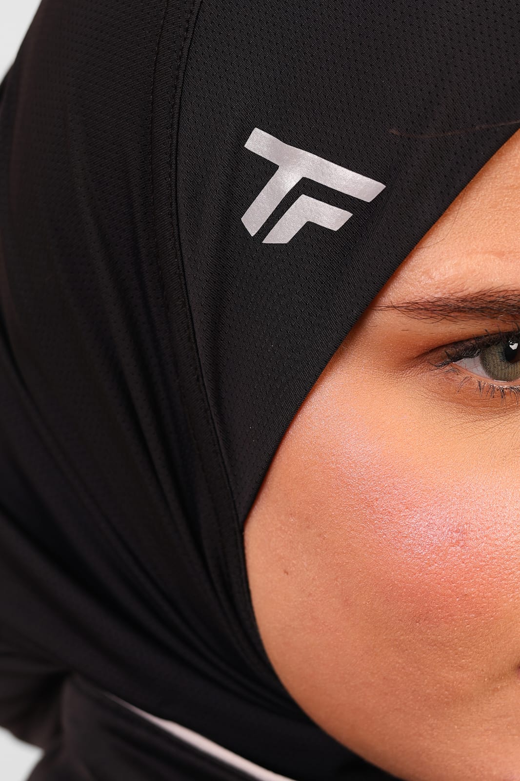 Breathable Sports Hijab Black